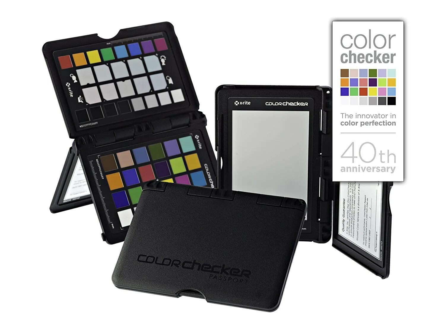 Color checker. X-Rite COLORCHECKER Passport. COLORCHECKER Passport photo 2. COLORCHECKER 18% Gray Balance. COLORCHECKER Digital.