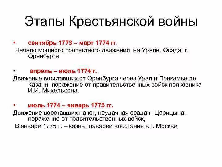 Этапы крестьянской войны 1773-1775. Этапы крестьянской войны Пугачева. Таблица восстание Пугачева 1773-1775. Этапы восстания пугачева таблица 8 класс