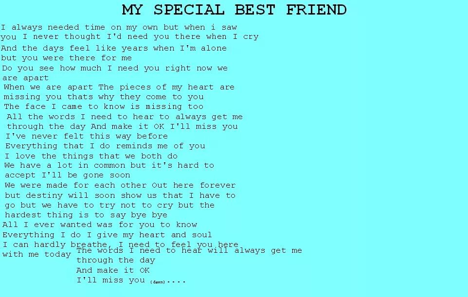 My friend текст. Friends will be friends текст. Текст песни best friend. Стихотворение my best friend is Special. Your friends текст
