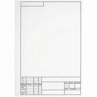 Папка для черчения А4, 10л., BG, с вертикальной рамкой, 160г/м2, (арт. 357582) ц