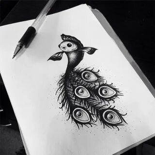 Рис ручкой