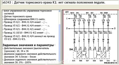 Bs ошибки актрос
