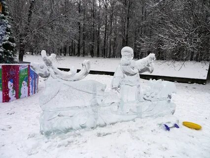 Парк красная пресня новый год