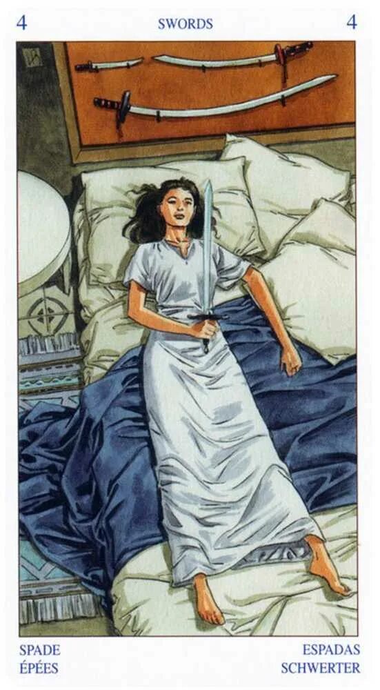4 мечей таро работа. 4 мечей языческое таро. языческое таро pagan tarot. языческое таро белой и черной магии. пятерка пентаклей в языческом таро.