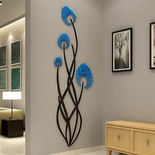Garderobe "Baum" Wandgarderobe aus Metall dunkelbraun Hallway decorating, Decor 