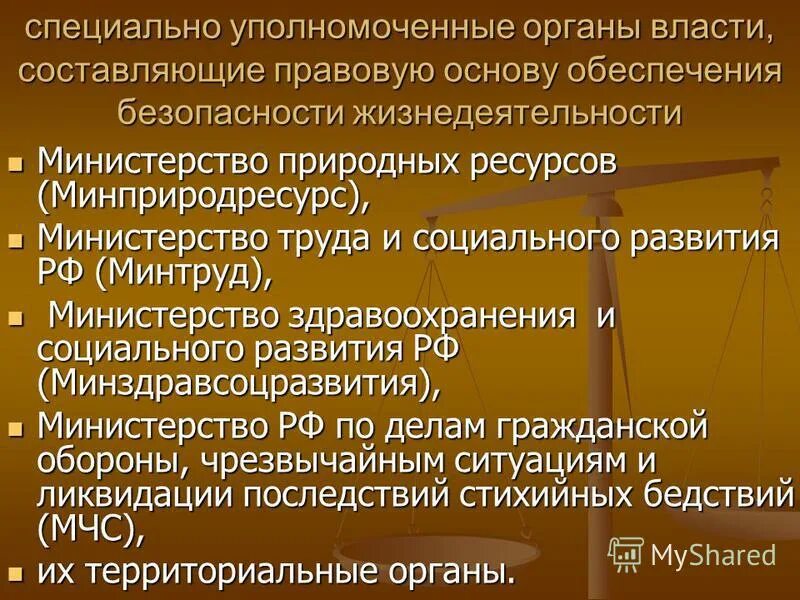 Конституционный основы обеспечения безопасности