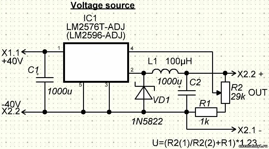 лабораторный блок питания на lm2576-adj. лабораторный блок lm2576+моп. 0 схема включения. примеры личных и неличных глаголов в английском языке. 3 sot223.