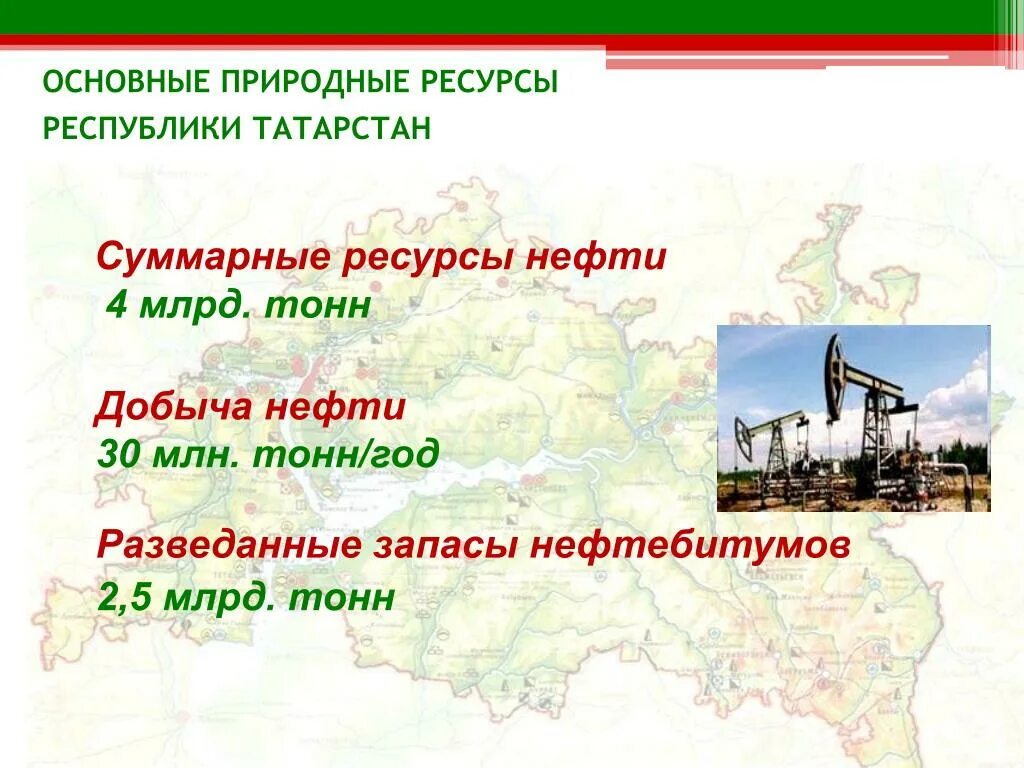 Ресурсы татарстана