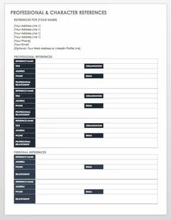 Reference pages