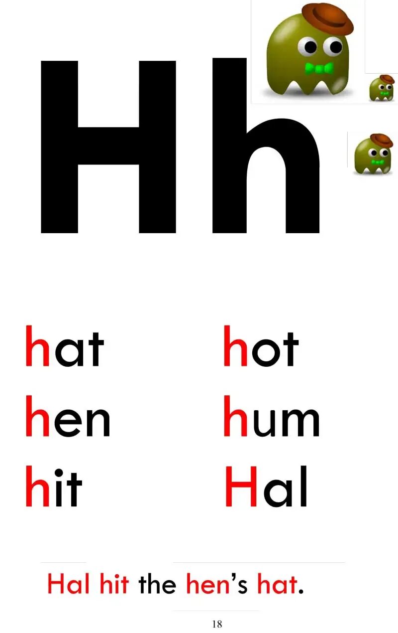 H read