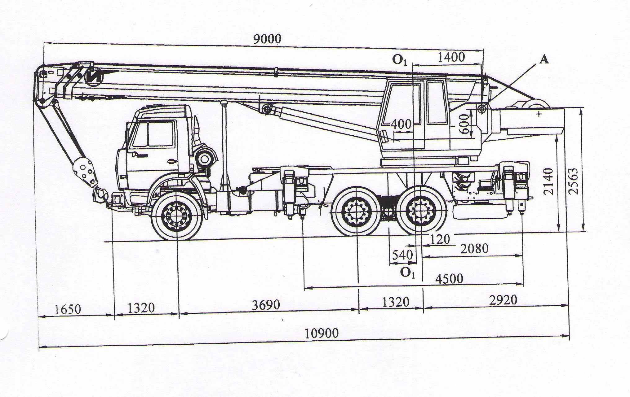 Грузоподъемность т 16. Кран автомобильный КС-35714 габариты. Габариты крана Ивановец 25. Кран стреловой КС-54711-1. Габариты крана Ивановец 25 тонн КАМАЗ.