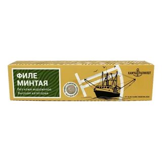 Филе минтая в упаковке