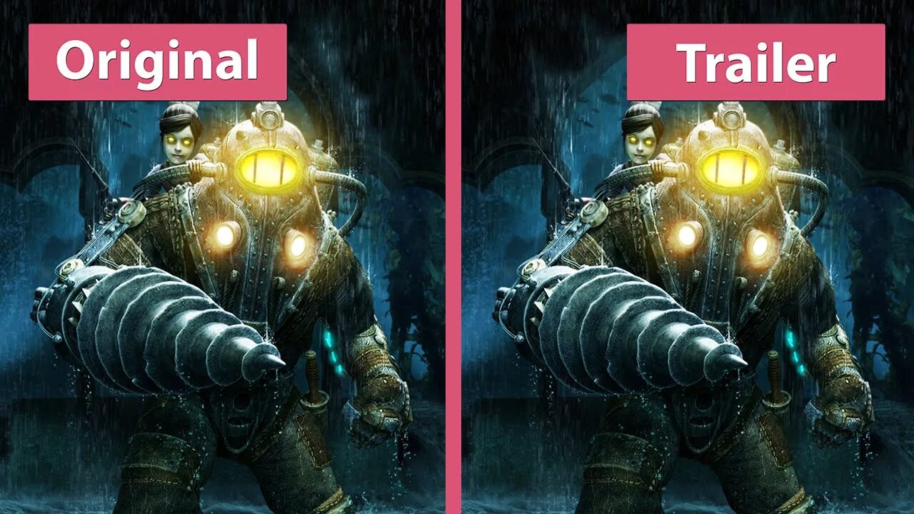 Bioshock 1 Remastered vs Original. Биошок 2 Ремастеред. Bioshock 2 Remastered. Bioshock 2 Remastered Стэнли пул.