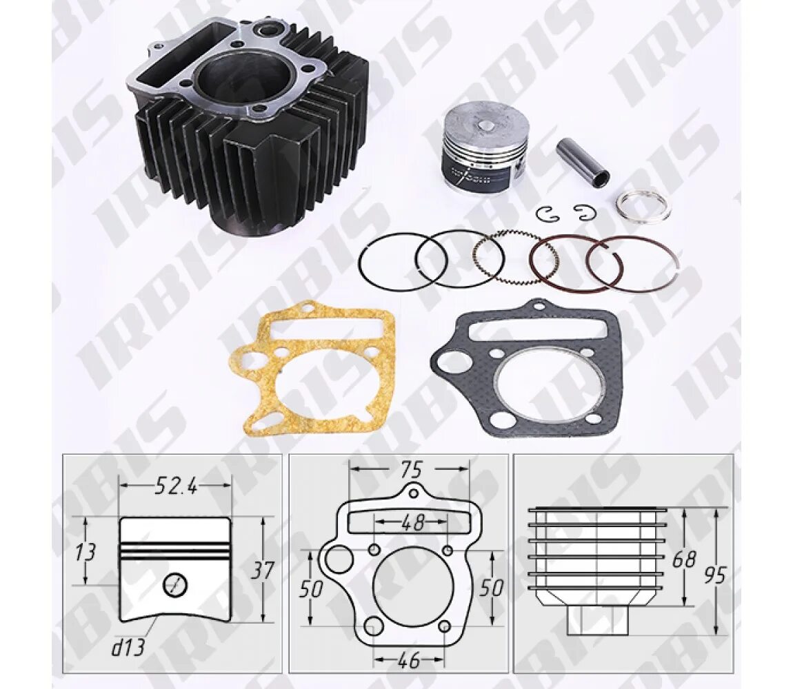 D54 x палец 13 мм. диаметр поршня мопеда альфа 110 кубов. таблица диаметров поршней китайских мопедов. поршневая на мопед альфа 110. диаметр поршня альфа 110 кубов.