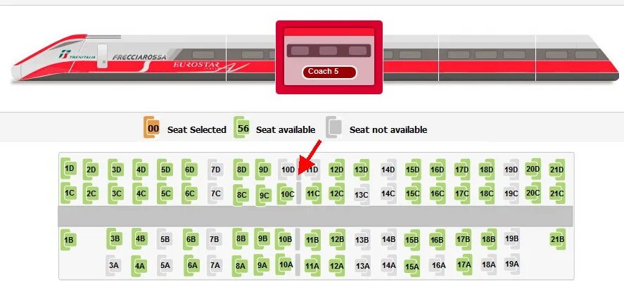 Скорый поезд москва рязань. Frecciarossa схема вагонов. Frecciabianca схема вагона 1 класса. Поезд 7082 схема вагона. Схема вагонов Italo.