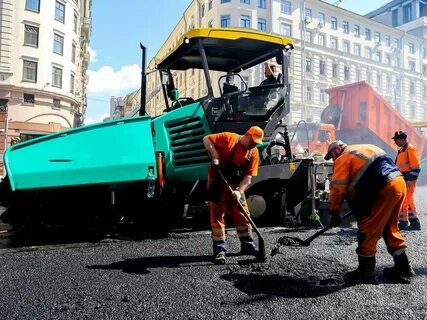 Дорожные рабочие москва