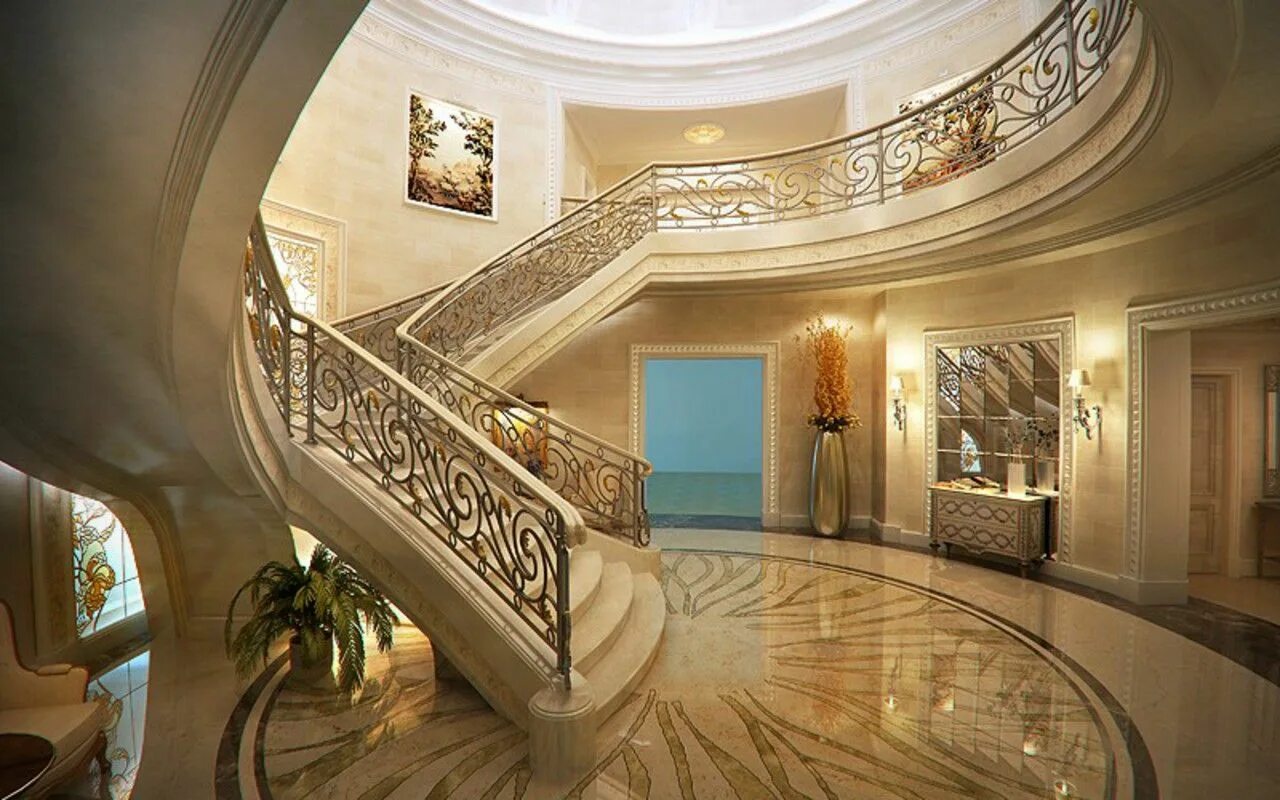 Хол 4. Особняк Воганвуд в Онтарио. Дворец Luxury Antonovich. Дворец - Luxury Antonovich Design. Шикарные особняки внутри.