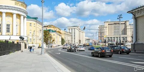 Панорама улиц москвы