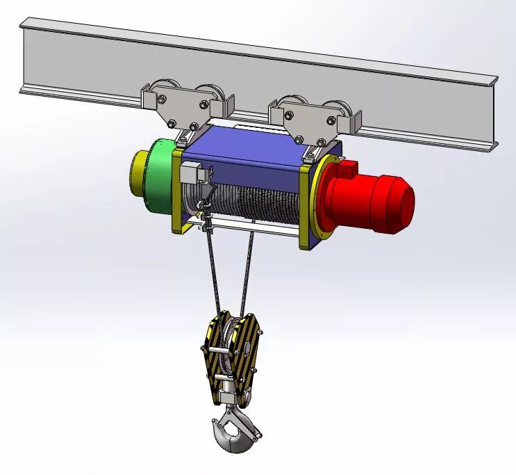 Таль электрическая канатная 200mt. Таль электрическая 3d чертеж Revit. Таль полиспаст электротельфер. Таль п9095. Тележка подъемного крана