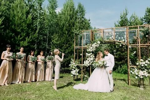 Современная классическая свадьба