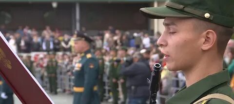 Присяга в казанском танковом училище