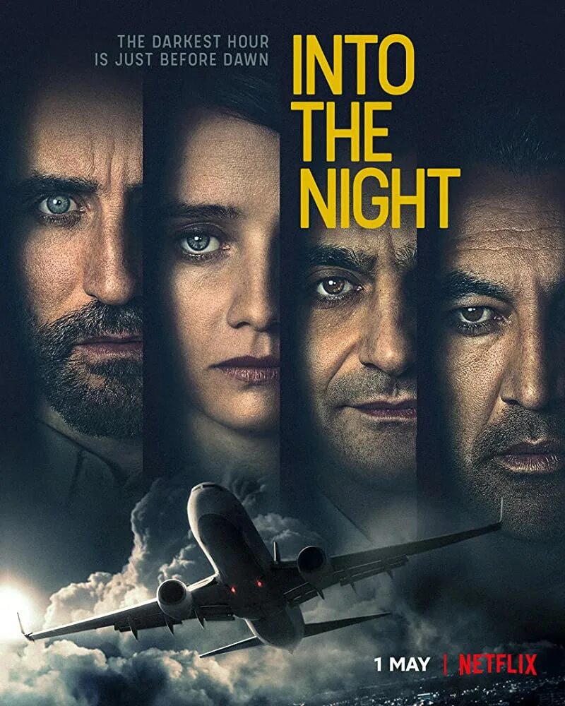 Stepping into the night. Stepping into the night