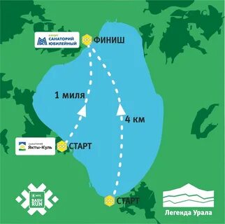 Банное на карте