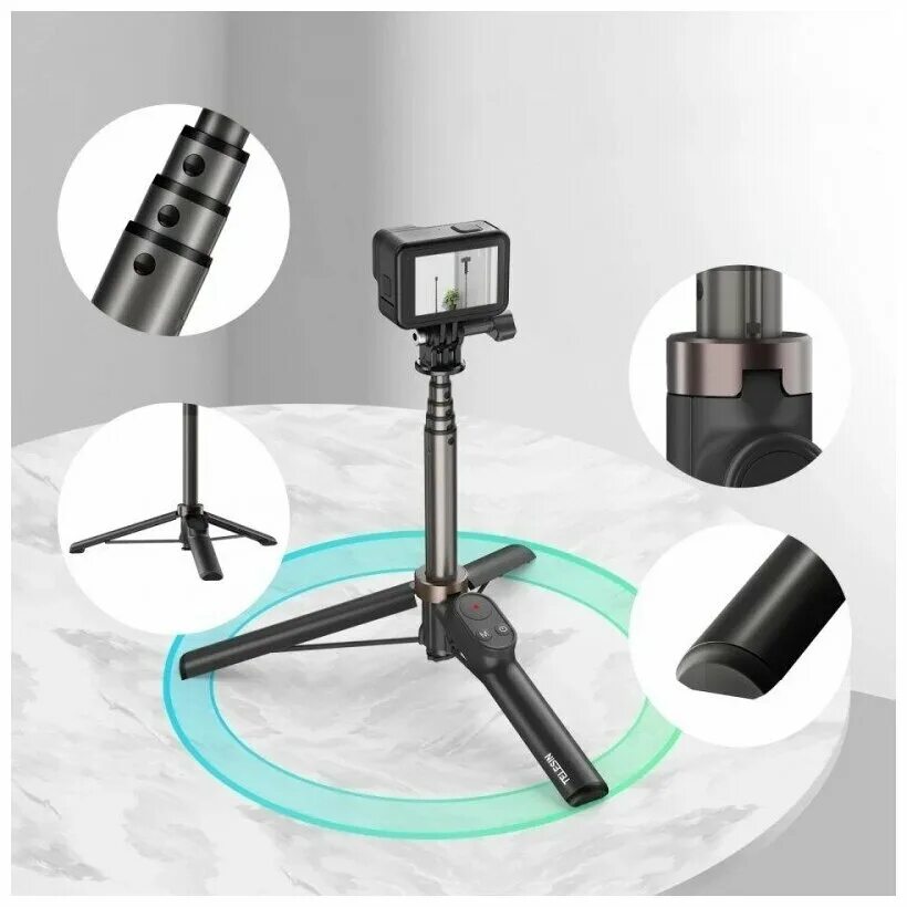 штатив telesin. монопод штатив для экшн telesin. штатив для yg600. монопод штатив для экшн telesin. монопод настольный на движение реагирует.