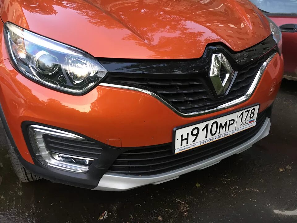 Как снять бампер каптур 858328468R RENAULT Накладка бампера хром. kaptur купить в интернет-магазине Avto