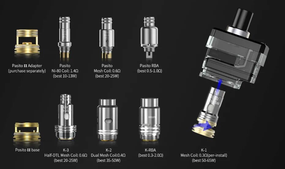 Испаритель 0.8 сколько ватт. Smoant Pasito испаритель 0.6. Испаритель Smoant - Pasito 2 k-1 Mesh (0,3). Smoant Pasito 2 испаритель k-2 Mesh 0.4. Испаритель Smoant Pasito Mesh Coil 0.6ohm.