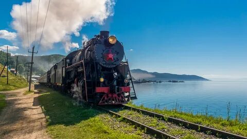 Train siberian railway