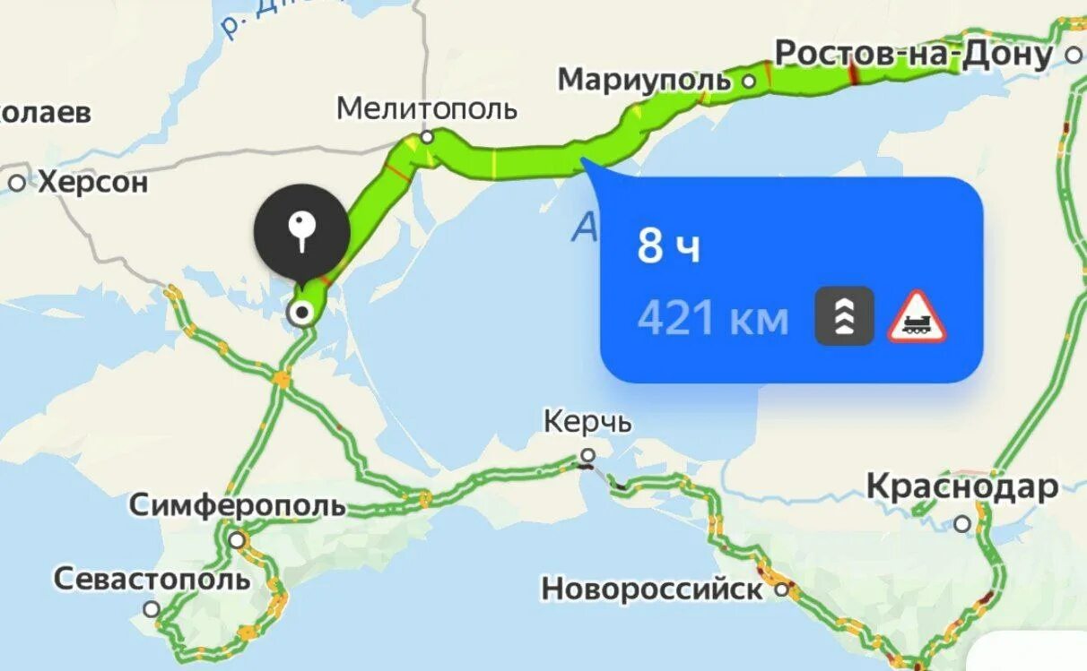Маршрут через мост. Крымский мост на карте. мост в крым на карте. дорога в крым по новым территориям маршрут. сухопутный коридор в крым.