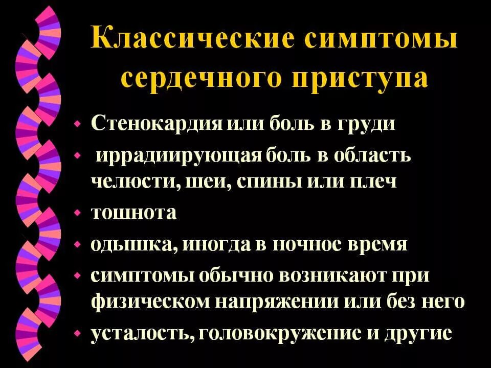 Какие симптомы приступа. Сердечный приступ симптомы. стенокардия симптомы. приступ стенокардии симптомы. признаки приступа стенокардии.