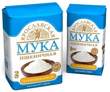 Мука пакет 2 кг