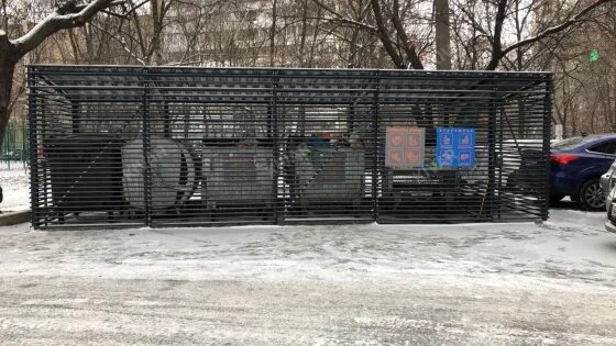 Как должна выглядеть контейнерная площадка Панорама: ЭкоЦентр, вывоз мусора и отходов, ул. Рождественского, 4, Астрахань