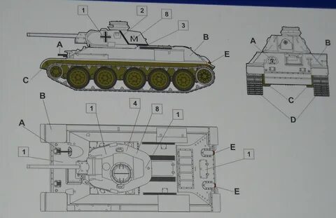 Чертеж т34