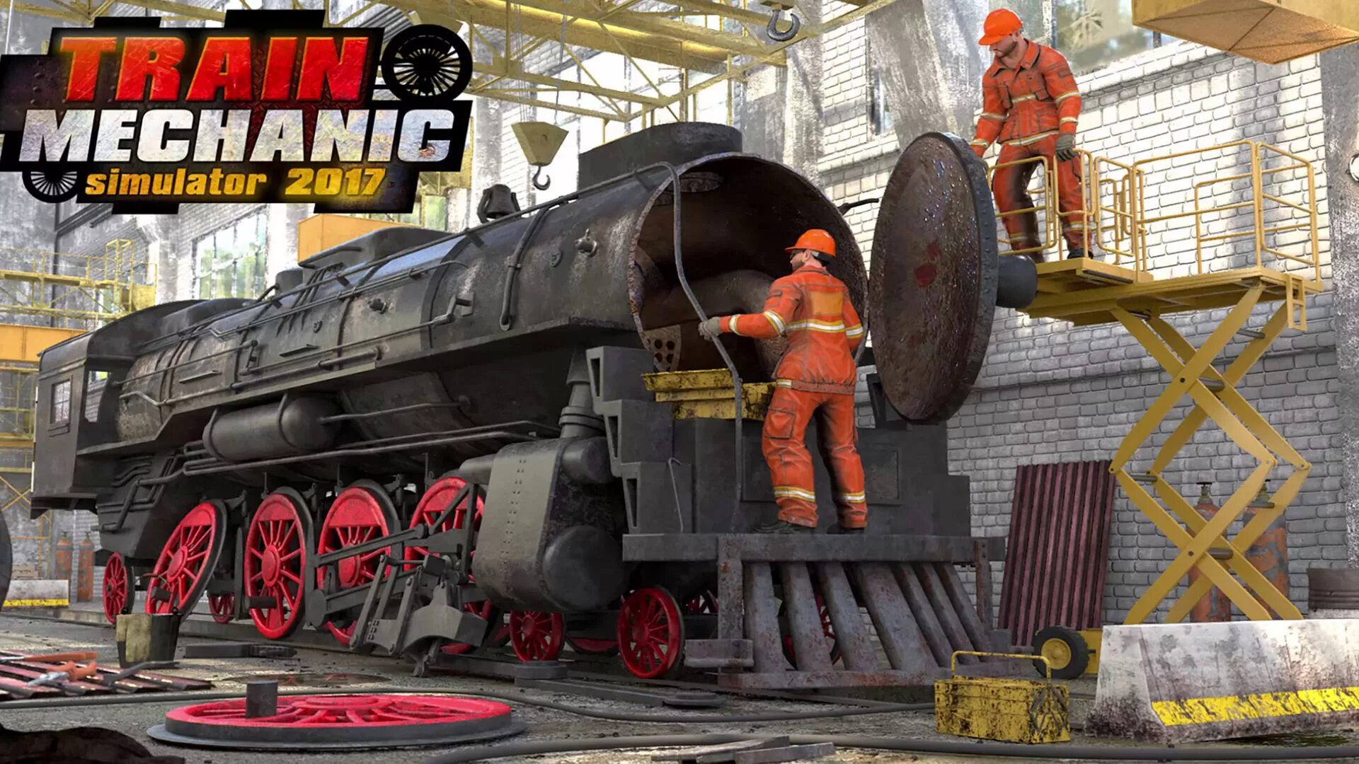 Train mechanic simulator. Траин механик симулятор. Трейн механик симулятор 2017. Механик поезда. Игра механика.