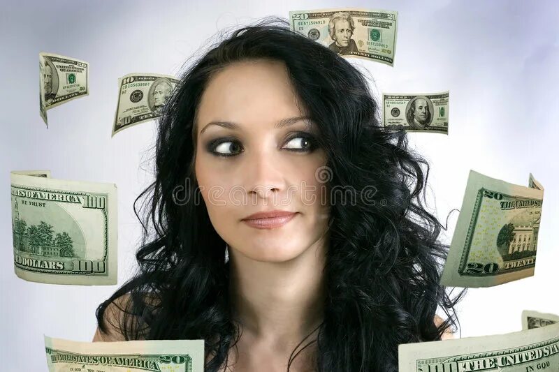 Девушки за деньги номер телефона. Девушка с деньгами. Сербская девушка с деньгами. Девушка думает о деньгах. Иллюзия денег.