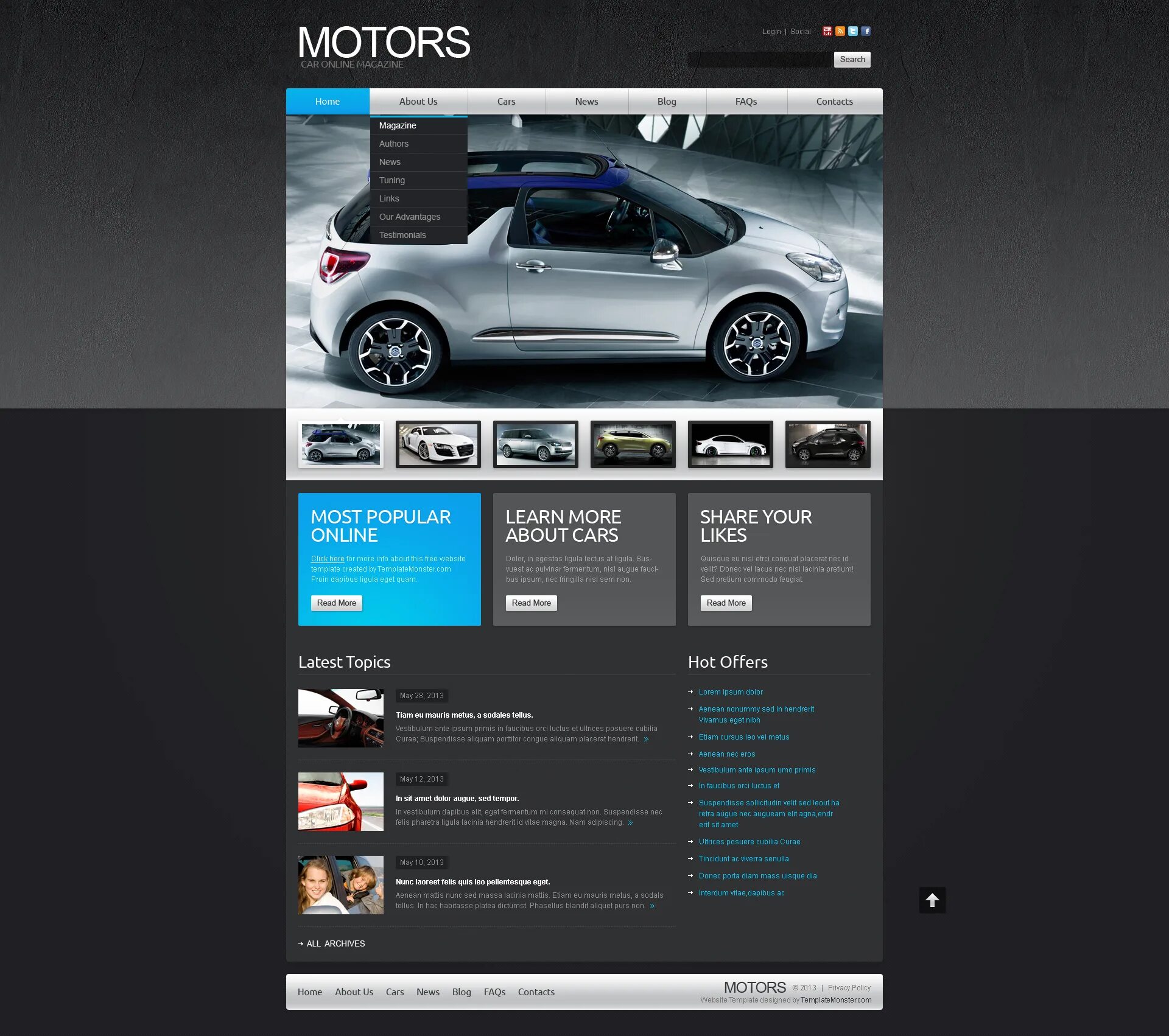 Website machine