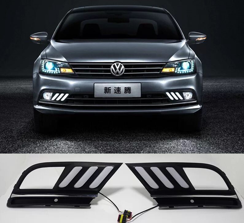 Ходовые огни поло седан 2013. Ходовые огни volkswagen. Фольксваген джетта дхо. Ходовые огни volkswagen. Птф фольксваген джетта 6 2013.