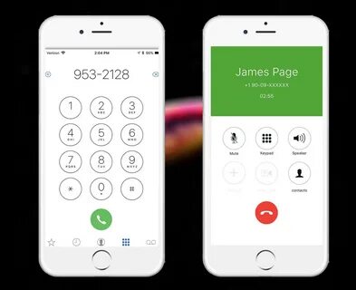 Запись во время разговора iphone