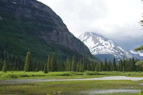 Foot of the mountains