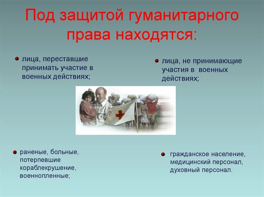 Международное гуманитарное право составляют. Защита жертв вооруженных конфликтов. международное гуманитарное право.