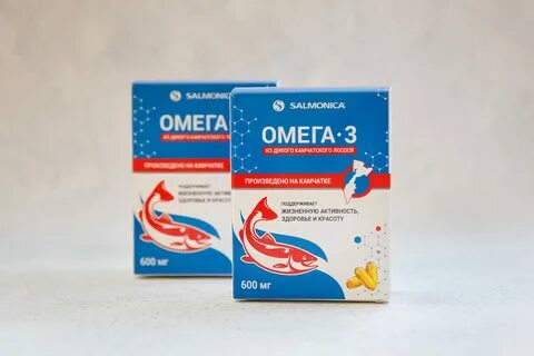 Салмоника омега 3 из дикого камчатского