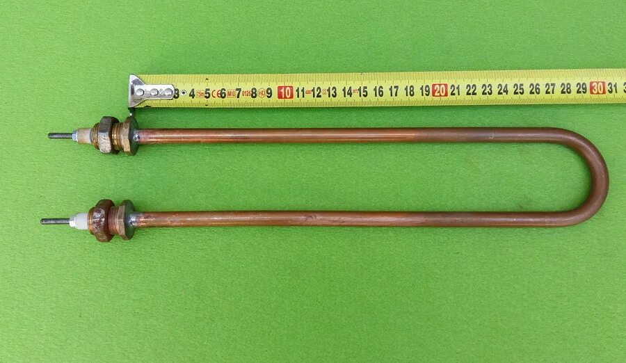 Штуцер литой полимерный для тэна. Оцинк. Тэн водяной 14кв. 02. Штуцер тэна.