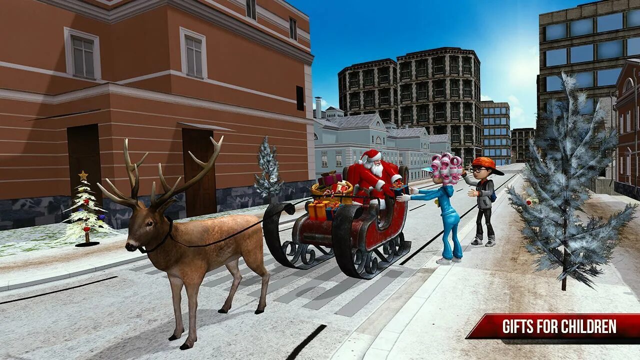 Скачай игру игру санта. Игра санта. игра сани санты. симулятор санты vr. santa simulator vr.