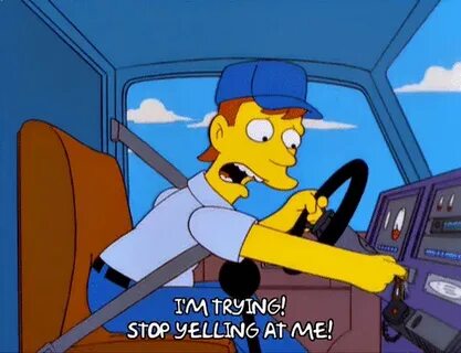 He the car trying to stop it