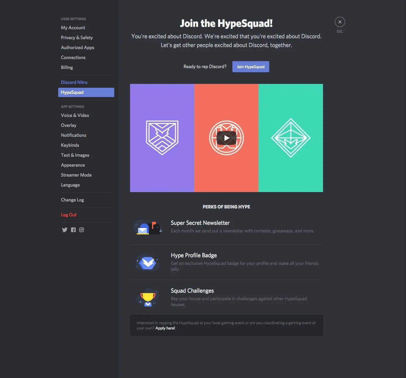 Как получить все значки в дискорде. Hypesquad discord значки. дискорд хайпсквад. дискорд hypesquad. хайп сквад дискорд.
