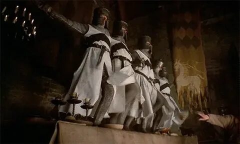 Dancing knights