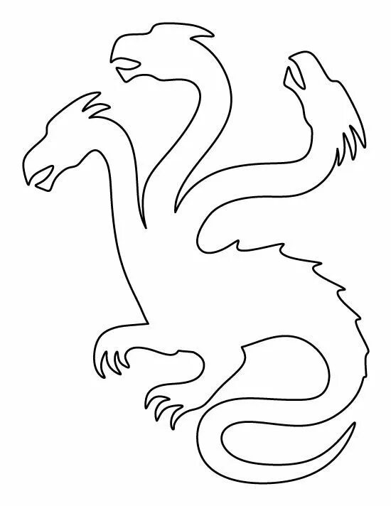 Символ года 2024 на окно. Дракон контур. Дракон для вырезания из бумаги. Трафарет дракона для вырезания. Контурное изображение дракона.
